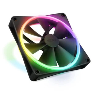 NZXT F140 RGB – 140mm RGB PWM PC Fan – High Airflow, Low Noise – Fluid Dynamic - Picture 1 of 4