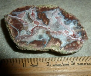 Small Polished Geode with Quartz Druzy crystals - Picture 1 of 2