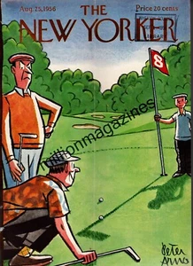 1956 New Yorker August 25 - The Serious Golfer - Peter Arno - Picture 1 of 1