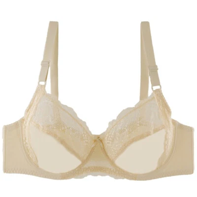 Plus Size Ladies Bras Lace Brassiere Underwired Sissy Crossdresser Sexy Lingerie - Image 1 of 4