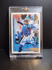Carlos Delgado 1993 Bowman Rookie Card RC Blue Jays 2022 Buyback Auto /6 !