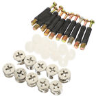 10 Sets Furniture Dowels Furniture Side Connecting Cam Fittings