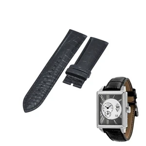 Correa de cuero negra AR4208 22 mm para Emporio Armani - Imagen 1 de 7