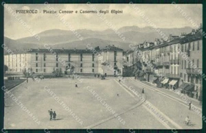 Turin Pinerolo Piazza Cavour Caserma degli Alpini Postkarte RB9822 - Bild 1 von 2