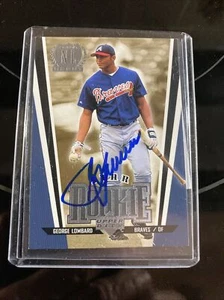 Tarjeta de béisbol 1998 Upper Deck Star Rookie #7 firmada/autográfica George Lombard certificado de autenticidad - Imagen 1 de 2