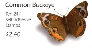 USA 2006 COMMON BUKEYE ( BUTTERFLY) TEN STAMPS BOOKLET MNH - Picture 1 of 2