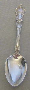Art Nouveau Watson plata esterlina 1907 MEADOW ROSE cuchara de té 6" mono antiguo - Imagen 1 de 5