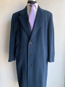 ⭐️ CANALI TOPAZ WOOL / CASHMERE OVERCOAT COAT 48 / 58 REGULAR ⭐️ - Picture 1 of 10