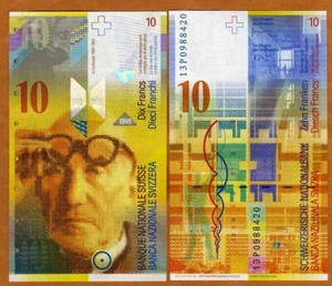 Switzerland, 10 Francs, 2013, P-67e, UNC - Picture 1 of 1