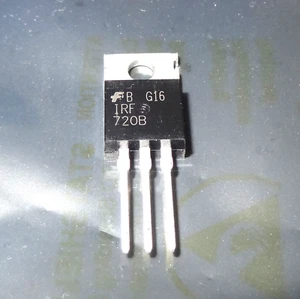 1 pc IRF720B N-Channel Power FET, 400V, 3.3A. 10D2-5 - Picture 1 of 1
