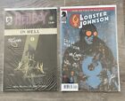 Hellboy in Hell #1 + Lobster Johnson Both Signed By Mike Mignola Dark Horse