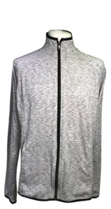 Tek Gear Dry Tek Men's Long Sleeve Full Zip Sweatshirt Grey Color Size XL - Picture 1 of 4