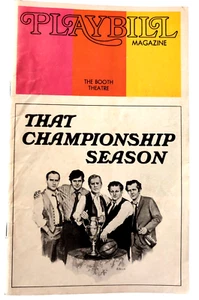 Playbill The Booth Teatro Quella Stagione Campionato Inaugurazione Notte Ottobre 1973 - Foto 1 di 3