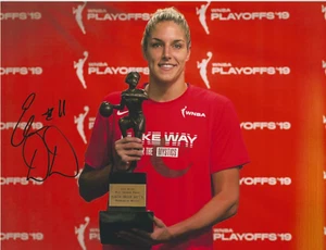 ELENA DELLE DONNE Signed 8.5 x 11 Photo WNBA Basketball WASHINGTON MYSTICS - Picture 1 of 1