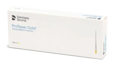 DENTALSPLY SIRONA DentSply ProTaper Gold Absorbent Point (180 Points/pk)