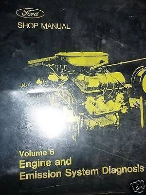 Ford Mustang Torino Galaxy Lincoln Mercury 1973 manual de taller manual de emisiones Foto 1 de 2