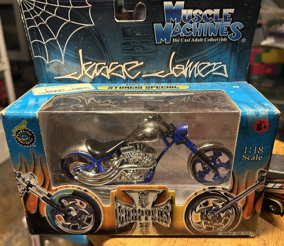 Jrsse James Muscle machines 1 18 West Coast Choppers JJ04-18-12 - Image 1 of 1