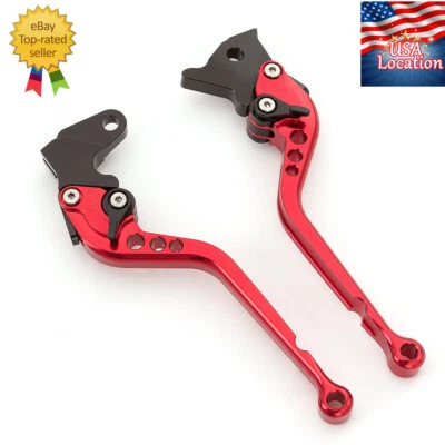 For Yamaha TTR250 Disc Brake 2002-2005 CNC Brake Clutch Levers Red Motor Handle - Image 1 of 4