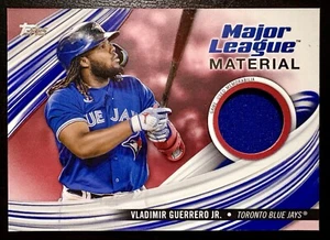 2023 Topps Update VLADIMIR GUERRERO JR /25 Major League Material Blue Jays - Picture 1 of 2