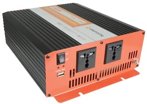 Onduleurs à ondes sinusoïdales modifiés Mercury IMS1500-12 12Vdc 1500W démarrage progressif - Photo 1/3