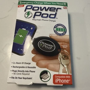 Ontel Power Pod Emergency Keychain Phone Charger - Picture 1 of 4