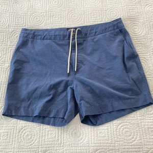 Faherty All Day Shorts grau Gr. 36 blau Freizeit Kordelzug Taschen Performance L - Bild 1 von 10