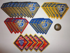 Cub Scout 75th Anniversary Patch & Coin Lot - Boy Scouts of America - Picture 1 of 1