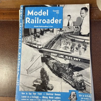 Model Railroader December 1951 Vol 18 No 12 - Image 1 of 4
