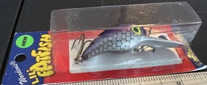 SEÑUELO WORDEN'S LIL FATFISH CRANKBAIT 1/4 OZ PÚRPURA/PLATEADO - Imagen 1 de 4