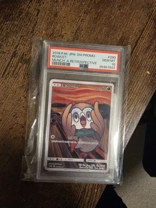 PSA 10 Gem Mint Rowlet 290/SM-P Munch A Retrospective 2018 Japanese Pokemon Card - Picture 1 of 15
