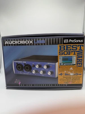 PreSonus AudioBox USB 2x2 Audio Interface – With Studio One Artist DAW - Image 1 of 2