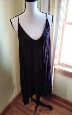 Vestido de playa Elan Gauze negro pequeño nuevo con etiquetas Foto 1 de 4