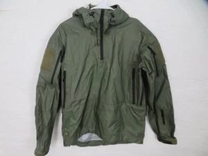 Triple Aught Design TAD Gear Jacket Men Small Green Stealth Hooded Ripstop Shell - Picture 1 of 10