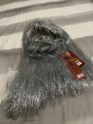 Colección de pelucas largas de oropel para mujer adulta, peluca elegante con gorra sepia lista para fiesta T-Cleo Foto 1 de 4