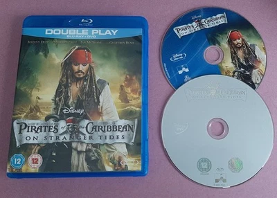 PIRATES OF THE CARIBBEAN : ON STRANGER TIDES ☆ Disney Blu Ray + DVD☆ Johnny Depp - Image 1 of 4