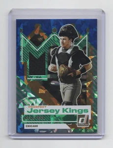 Kyle Teel 2025 Donruss Prospects Jersey Kings Blue Ice #PJK-KT w/sleeve - Picture 1 of 2