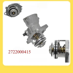 Engine Coolant Thermostat Assembly 2722000415 for Mercedes C300 C350 E350 ML350 - Picture 1 of 8