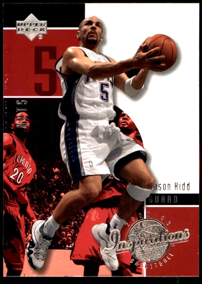NBA 2002 Upper Deck Glass Focus Jason Kidd Auto ジェイソン キッド