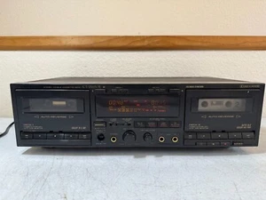 Pioneer CT-W650R Dual Cassette Deck HiFi Stereo Tape Player Dubbing Vintage - Picture 1 of 7