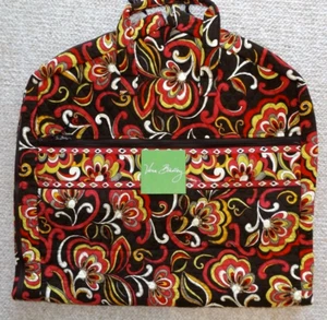 VERA BRADLEY Hanging Garment Bag - PUCCINI - Brown - Perfect Condition - Picture 1 of 4