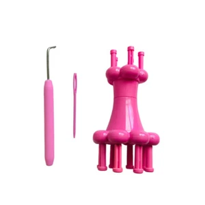 Plastic Wool Rope Knit Knitting Doll Dolly Craft Spool Kit for Loom Maker - Picture 1 of 7