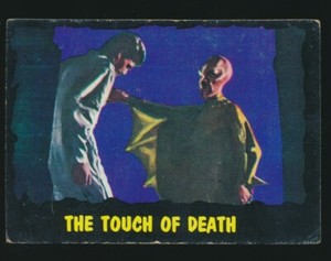1964 Bubbles Inc (Topps) OUTER LIMITS -#40 THE TOUCH OF DEATH