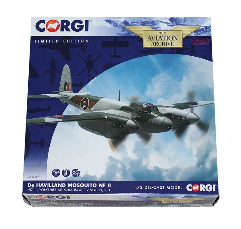 Corgi Aviation Archive Collector Series AA32819 de Havilland Mosquito Diecast Foto 1 de 4