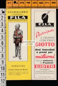 MATITE FILA PASTELLI GIOTTO, SEGNALIBRO - ARMATURE, ARMATURA ITALIANA XVI SEC. - Picture 1 of 1