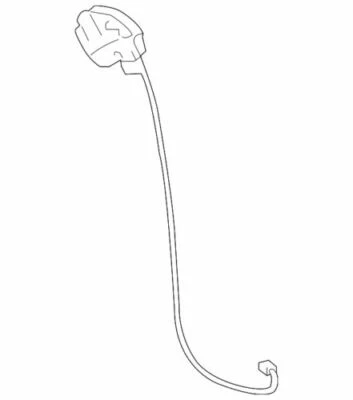 OEM NUEVO 2005-2007 Ford Mustang Base GT Shelby GT PESTILLO PERILLA IZQUIERDA 6R3Z-6362432-A Foto 1 de 2