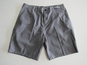 Hurley Mens 100% Cotton Pleasure Point 20" Gray Shorts 36 Nwt - Picture 1 of 4