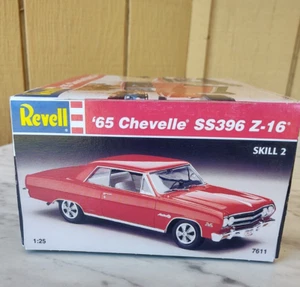Revell Monogram ‘65 Chevy Chevelle SS396 Z-16 Chevrolet New Open Box - Picture 1 of 12