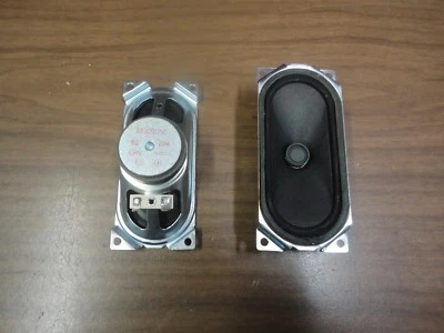 JUEGO DE ALTAVOCES AFILADOS EAS12D175B 4 OHMIOS 10W EXTRAÍDOS DEL MODELO LC-26DV20U.  Foto 1 de 3