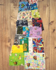 Assorted Character Flannel Fabric - 1 lb Scrap Bundle - Picture 1 of 2
