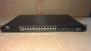 Dell 5324 PowerConnect GIGABIT 24x 10/100/1000 + 4x SFP PORTS Managed Switch - Bild 1 von 4